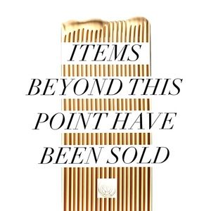 ✨ Items Beyond This Point Have Been Sold ✨